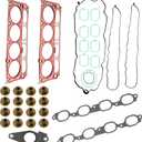HGS3244 Cylinder Head Gasket Kit for Chevrolet Corvette Silverado 1500 Camaro Suburban Tahoe for GMC Sierra 1500 Yukon Yukon XL 2014-2021 6.2L V8 OHV Naturally Aspirated L86 L94 LT1, 12700877