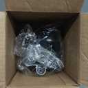 12388 & 12293 Caster Wheel Kit Accessories for Ridgid 6 & 16 Gallon Wet/Dry Vacuum, Replacement Parts Attachments Compatible with Plate Casters