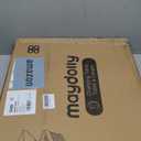 Baby Changing Table with Wheels, Maydolly Portable Adjustable Height Folding Diaper Station with Nursery Organizer & Storage Rack for Newborn Baby and Infant (Light Grey)