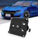 No Drill Front License Frame Compatible with Chevy Camaro LCI/Facelift 2013-2015 Anti-Theft License Plate Grille Mount Holder Car Tag Covers Rust-Proof, Rattle-Proof Car Accessories