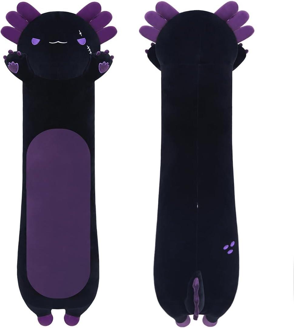 43.3in Long Plush Axolotl Toy Stuffed Animal Axolotl Plush Toy Pillow Gift for Kids and Girls(Purple,110cm/43.3in) 43.3in Long Plush Axolotl Toy Stuffed Animal Axolotl Plush Toy Pillow Gift for Kids and Girls(Purple,110cm/43.3in)