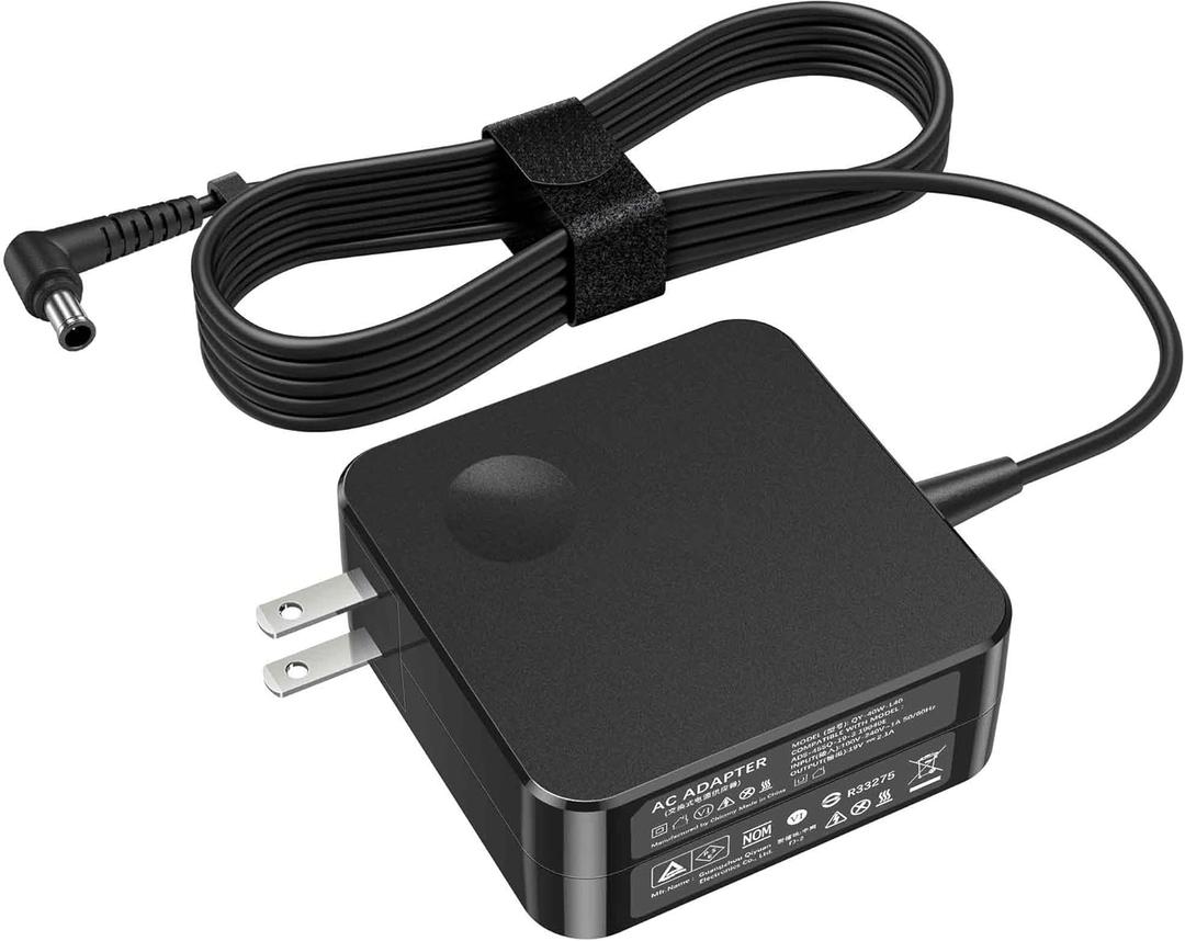 19V DC Monitor Power Supply Adapter Compatible with LG Electronics 27" 24" 23" 22" 20" 19" LCD LED Monitor Power Supply Adapter 19V 2.1A 40W Supply Adapter 6.5 * 4.4mm Tip