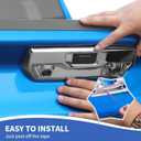 RAZPOY Tailgate Handle Cover Trim Compatible with Chevy Silverado & GMC-Sierra 2019-2024, Chrome