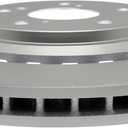ACDelco Silver 18A81063AC (19386496) Coated Front Disc Brake Rotor