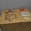 Collapsible Wagon Cart with Wheels Foldable - Folding Utility Heavy Duty Wagons Carts for Grocery Sports Garden Shopping Camping Wheelbarrows (Black, 120L)