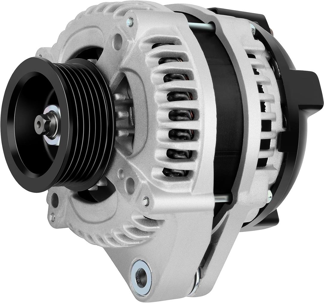 SCITOO Alternator Fits for Acura MDX 2001-2002,for Honda for Odyssey 2002-2004, for Pilot 2003-2004, V6 3.5L - 12V 130Amp CW 6-Groove, New, OE Replacement 13918 31100-PGK-A01 31100-PGK-A02
