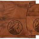 NBA Basketball Genuine Leather Slider Wallet - 2 Gifts in One