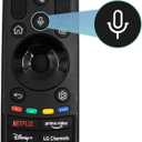 Magic Remote for LG Smart TV Remote Control,for LG TV Remotes AN-MR24GA/23GA/22GA/21GA with Pointer and Voice Function,Replacement for 2019-2024 UHD QNED NanoCell MiniLED OLED C4 C3 C2 C1 G4 Smart TVs