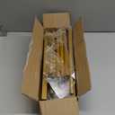 Wedding Arch Backdrop Stand 6FT, 5FT, 4FT Set of 3 Metal Gold Balloon Arch kit Stand for Ceremony Baby Shower Birthday Bridal Party Event Decoration, Garden Climbing Plant Fram