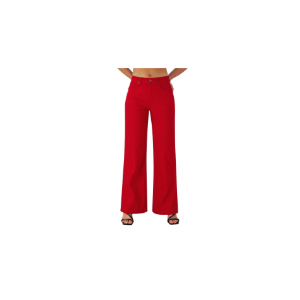 roswear Women's Wide Leg Jeans High Waisted Stretchy Denim Trouser Pants. Size Large