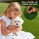 Artificial Grass Indoor Outdoor Turf Rug,5Ft x 8Ft Soft and Durable High Density Realistic Fake Grass Carpe,Pet-Friendly, Perfect for Patio,Lawn,Balcony,Weddings Photoshoot Backdrop