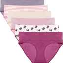 Intimate Portal Maternity Underwear | Pregnancy Postpartum Panties | Foldable Briefs Under the Bump (Large, 6-pk Floreus)