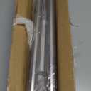 AmazerBath Nickel Spring Tension Shower Curtain Rod 31-75 Inches, 1 Inch Diameter Heavy Duty Tension Rod Rust Proof Bathroom Curtain Rod, Adjustable No Drill Easy Segmented Installation