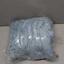 NEWCOSPLAY Super Soft Throw Blanket Blue Premium Silky Flannel Fleece 3D Ribbed Jacquard Lightweight Bed Blanket All Season Use (Blue Ribbed, Throw(50"x60"))