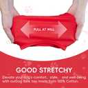 Dog Shirts for Small Dogs Boy Girl 2 Pack Stretchy Lightweight Spring Calm Puppy Clothes Breathable Tshirts for Medium Dogs Red and Blue Size S for Christmas