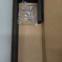 Hand Towel Holder, Towel Ring - Thicken SUS 304 Stainless Steel Towel Holder for Bathroom Wall, 8" Rectangular Modern Design Hand Towel Bar, Contemporary Hand Towel Rack - Matte Black (1PCS)