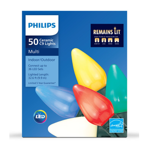PHILIPS 50 Ceramic C9 Lightd Multi