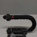Zeadio Video Action Stabilizing Handle Grip Handheld Stabilizer with Cold-Shoe Mount for All DSLR Camera Camcorder