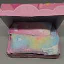 BABESIDE 2 Pcs Reborn Baby Doll Bedding Set for 12-17 Inch Dolls, Cute Animal & Star Pattern Doll Blanket and Pillow Set, Soft Bedding for Pretend Play and Dollhouse Accessories