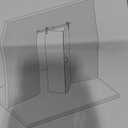 60" x 84" Bifold Sliding Barn Door, K Shaped Panel with Sliding Hardware Kit Set, Finished Closet Door Slab, 5.66FT Track for 4 Doors, MDF, White