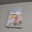 WIBIMEN Ice Cube Tray with Lid and Bin - Round Ice Trays for Freezer with Lid - Ice Cube Trays for Freezer with Ice Container (0.8"-2PACK White)