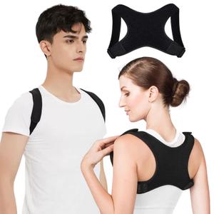 Posture Corrector for Women and Men, Adjustable Back Brace for Men Lower Back, Breathable Back Brace Posture Corrector for Shoulder and Neck Pain Relief