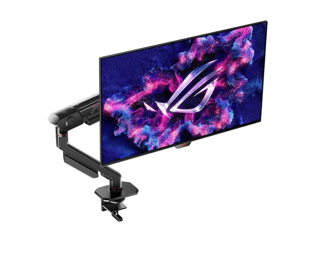 ASUS ROG Swift 27” (26.5” viewable) 1440P OLED DSC Gaming Monitor (PG27AQDM-R) - QHD (2560x1440) 240Hz, 0.03ms, G-SYNC Compatible, 99% DCI-P3, True 10-bit, Monitor Arm Included