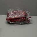 Tudomro 4 Pcs Outdoor High Back Chair Cushion Covers (Not Includes Cushion) Waterproof Patio Replacement Rocking Chair Slipcover Seat Pad Cover with Tie for Furniture (Brick Red,44'' X 21'')