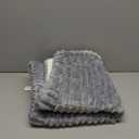 Smiry Couch Cover for Dogs Washable, Non Slip Fuzzy Pet Couch Covers for 3 Cushion Sofa Pet Friendly, Thick Soft Sofa Slipcovers Cushion Protector (Dark Grey, 27.6" x 59")