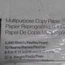Amazon Basics Multipurpose Copy Printer Paper, 20 lb, 8.5 x 11 Inches, 10 Reams (5,000 Sheets), 92 Bright, White