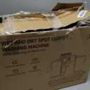 Portable Spot Cleaner Machine for Carpet and Upholstery - 18Kpa Carpet Cleaner with Dual BrushHeads, Easy Move, Cleaning Machine for Furniture, Couch, Stairs, Car and Pet Stain, Blue