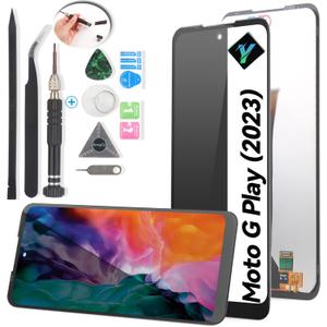 YWLRONG for Motorola Moto G Play 2023 Screen Replacement Touch Screen for Moto G Play 2023 XT2271 XT2271-5 Replacement Screen LCD Display Digitizer Assembly with Kit(Black)