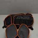 BORDAN X3 Door Storage Bags Fit for Can-Am Maverick X3 MAX models 2017-2025, X3 Front Door Bag with Removable Knee Pad, Upgraded PVC Waterproof UTV Side Bags, Pack of 2, Orange