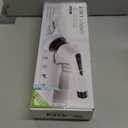 Leebein Electric Spin Scrubber, Cordless Cleaning Brush with 8 Replaceable Brush Heads, Tub and Floor Tile 360 Power Scrubber Dual Speed with Adjustable & Detachable Handle for Bathroom Kitchen Car (White)