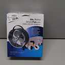 Cool Works Retro Drum Fan - Black, 6 in 