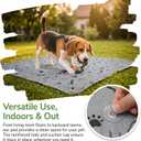 Washable Pee Pad Dog,Waterproof Puppy Training Mat, Reusable Pet Bed Pad