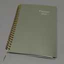 2026 Planner - Planner 2026 from January 2026 - December 2026, Weekly & Monthly Planner Spiral Bound with 12 Monthly Tabs, Inner Pocket, 6.4" x 8.5", Green-E