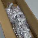 CANEOE Modern Pendant Light Kitchen Island Lighting 6000K Chrome LED Pendant Light Fixtures Over Island Adjustable Height Pendant Lighting for Kitchen Island Dining Room Bedroom Pendant Lamp,1 Pack