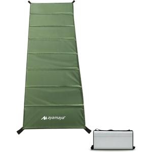 2 pack Foam Sleeping Pad for Camping - AYAMAYA Foldable Camping Mattress for 1/2 Person, Extra Thick Waterproof Tent Footprint Inner Camping Mat for Outdoor Backpacking Hiking Picnic Camping (Single)