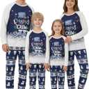 VS&LLWQ Christmas Family Matching Pajamas Set, Bestselling Christmas Pajamas, Matching Family Pjs Xmas Jammies Sleepwear (Large)