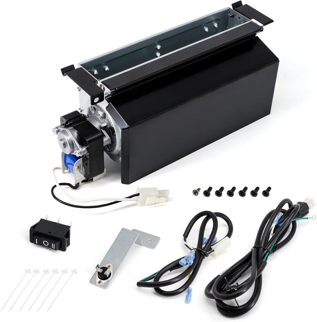 FIB100 Fireplace Blower Fan Kit for Duluth Forge and ProCom Ventless Gas Fireplaces, FDF300R FDI32R FBD32RT PC32VFC Procom Heater Parts
