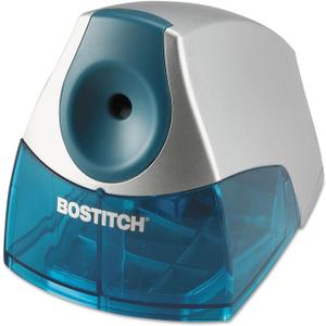 Bostitch Office Personal Electric Pencil Sharpener, Powerful Stall-Free Motor, High Capacity Shavings Tray, Blue (Blue)