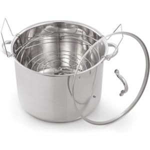 620 Medium Stainless Steel Prep N Cook Water Bath Canner, 21.5 Quart, Silver (Unit)