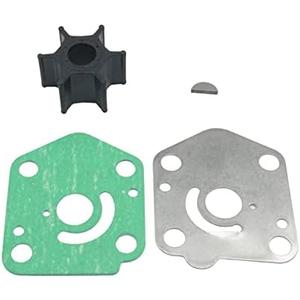 UanofCn 𝟏𝟕𝟒𝟎𝟎𝟗𝟑𝟗𝟓𝟏 Water Pump Impeller Repair Kit for 𝐒𝐮𝐳𝐮𝐤𝐢 Outboards 𝟗.𝟗 𝟏𝟓 𝐇𝐏 17400-93950 Johnson Evinrude 10 15 HP Motors 5033106 Sierra 18-3256
