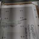 Capcillin 20x20 Picture Frame, Rustic Brown Poster Frame, Composite Wood with Polished Plexiglass - Horizontal and Vertical Formats for Wall, Wall Gallery Photo Frames