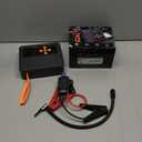 Jump Starter 8000A Peak with 200PSI Air Compressor, Portable Battery Charger for All Gas 12L Diesel Engines, Tire Inflator Combo, Power Station with LED Flashlight, Roadside Emergency Tool, Gifts