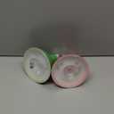 EDISHINE Christmas Decorations PAR38 Red & Green LED Flood Light Bulbs Outdoor, Dimmable LED Light Bulb, 18W(120W Equivalent), Outdoor Weatherproof Light Bulb for Christmas, E26 Base, 2 Pack