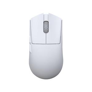 Darmoshark M3microPRO Mini Wireless Gaming Mouse,Tri-Mode 2.4G/USB-C/Bluetooth Mouse Up to 30000DPI,PAW3950 Optical Sensor Lightweight 43g,5 programmable Button,Computer Mouse for PC,Mac(White)