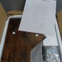 HOOBRO Tree Bookshelf, 9-Tier Bookcase Wooden Shelves, Floor Standing Storage Rack, for Display of CDs, Books in Living Room, Home Office, Wood Storage Rack for Bedroom, Rustic Brown BF08SJ01G1 (7.9"D x 13.4"W x 45.6"H)