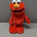 Sesame Street Elmo Slide Singing and Dancing 14-inch Plush, Pretend Play, Interactive Toy, Kids Toys for Ages 2 Up by Just Play